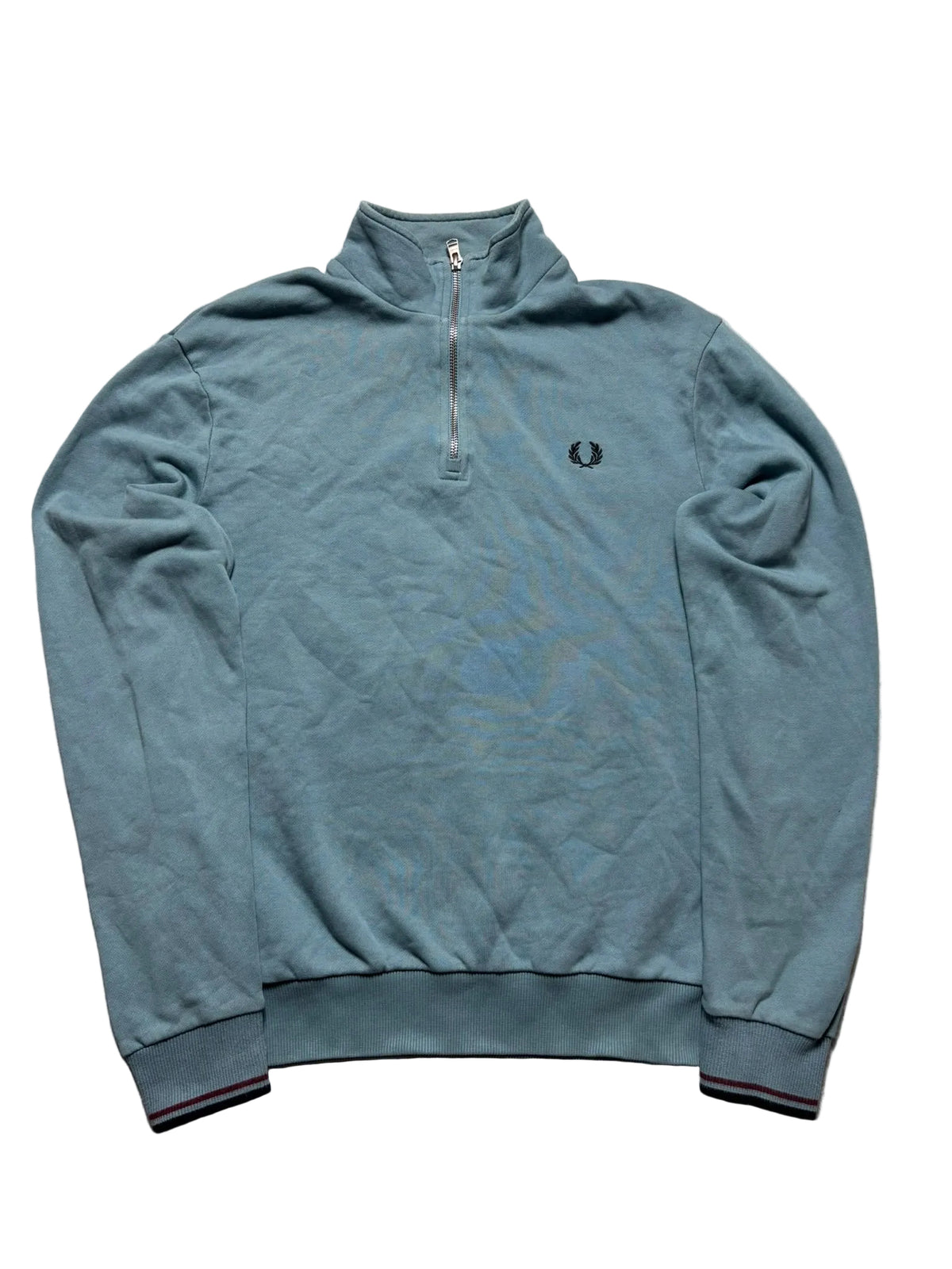 Fred Perry 1/4 Kragenpullover Vintage (M)