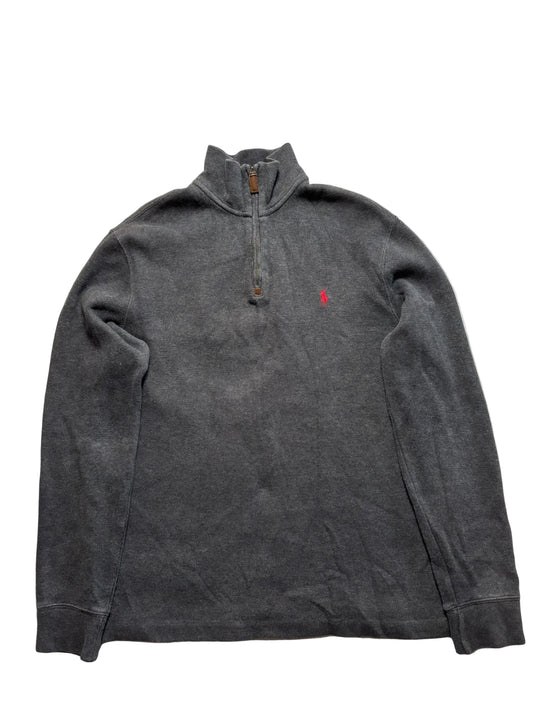 Ralph Lauren 1/4 Kragenpullover Vintage (S)